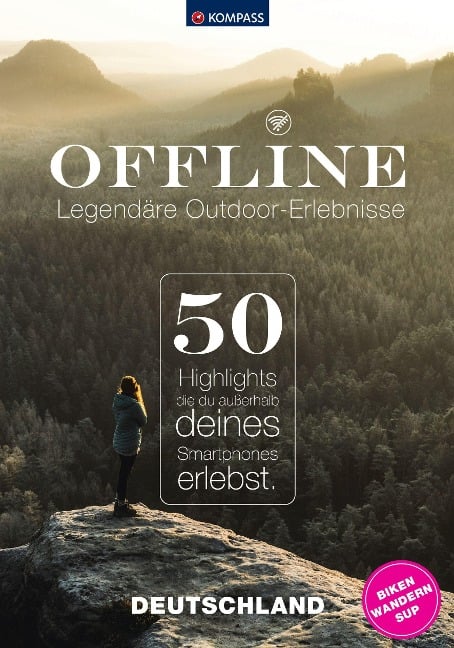 KOMPASS Offline, 50 Legendäre Outdoor-Erlebnisse, Deutschland - Maria Strobl