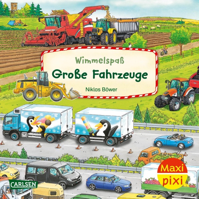 Maxi Pixi 488: VE 5: Wimmelspaß Große Fahrzeuge (5 Exemplare) - Christina Braun