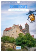 Cover-Bild zum Titel 'Quedlinburg - Welterbestadt und Tor zum Harz (Wandkalender 2026 DIN A4 hoch), CALVENDO Monatskalender' von 'Thomas Bugdoll'