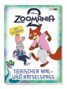 Cover-Bild zum Titel 'Disney Zoomania 2: Tierischer Mal- und Rätselspaß - Mit Stickern!' von ''