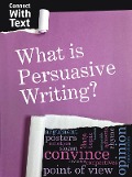 Cover-Bild zum Titel 'What is Persuasive Writing?' von 'Charlotte Guillain'