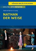 Cover-Bild zum Titel 'Nathan der Weise von Gotthold Ephraim Lessing - Textanalyse und Interpretation' von 'Gotthold Ephraim Lessing'