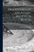 Cover-Bild zum Titel 'Proceedings of the Asiatic Society of Bengal; 1881' von ''