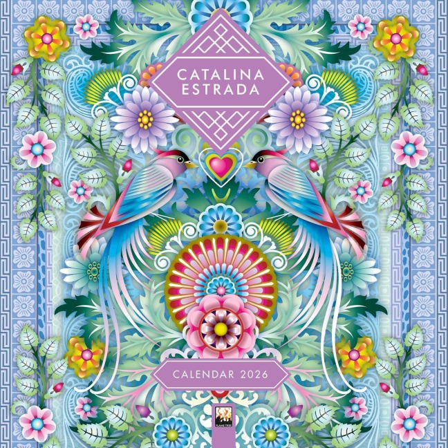 Catalina Estrada Kunstkalender 2026 - Original Flame Tree Publishing-Kalender [Kalender] - Tree Flame