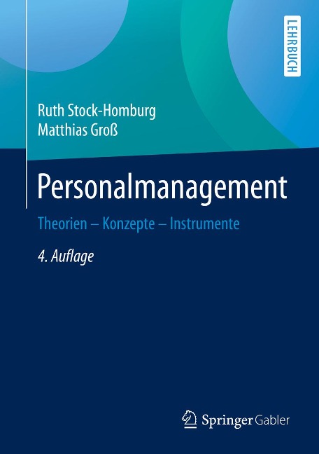 Personalmanagement - Ruth Stock-Homburg, Matthias Groß