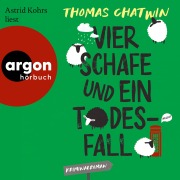 Cover-Bild zum Titel 'Vier Schafe und ein Todesfall' von 'Thomas Chatwin'
