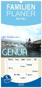 Familienplaner 2025 - Im Hafen von Genua mit 5 Spalten (Wandkalender, 21 x 45 cm) CALVENDO - Walter J. Richtsteig
