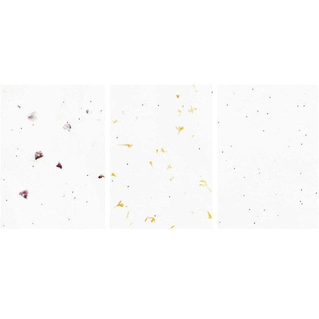 Bastelblock aus Baumwollpapier, DIN A4, Basics - 