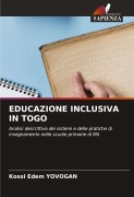 Cover-Bild zum Titel 'EDUCAZIONE INCLUSIVA IN TOGO' von 'Kossi Edem Yovogan'