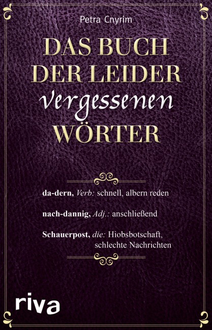 Das Buch der leider vergessenen Wörter - Petra Cnyrim