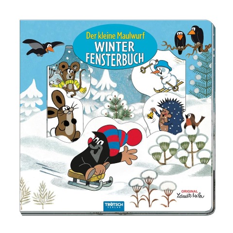 Trötsch Der kleine Maulwurf Winter-Fensterbuch -  Trötsch Der kleine Maulwurf Winter-Fensterbuch -
