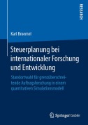 Cover-Bild zum Titel 'Steuerplanung bei internationaler Forschung und Entwicklung' von 'Karl Broemel'