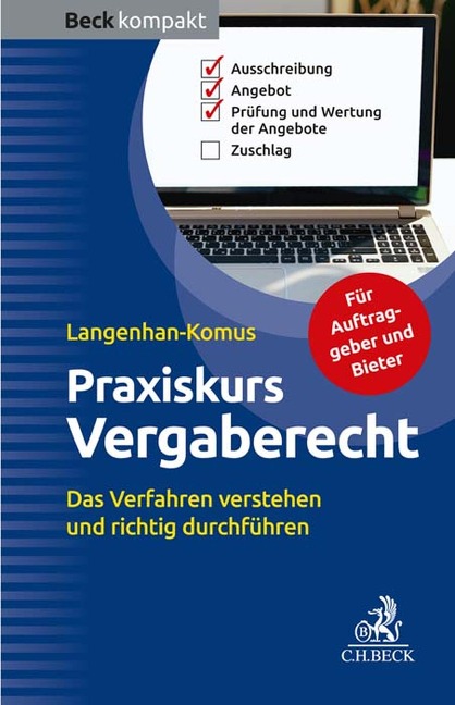 Praxiskurs Vergaberecht - Maike Langenhan-Komus