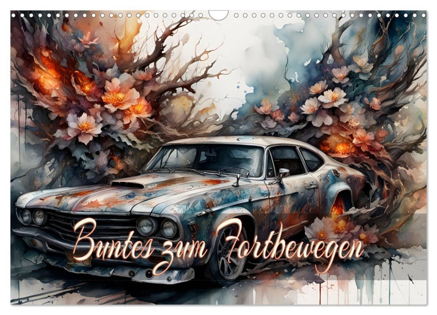 Buntes zum Fortbewegen (Wandkalender 2026 DIN A3 quer), CALVENDO Monatskalender - Dusanka Djeric