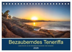 Cover-Bild zum Titel 'Bezauberndes Teneriffa (Tischkalender 2026 DIN A5 quer), CALVENDO Monatskalender' von 'Stephan Kelle'