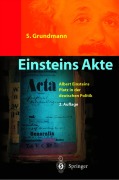 Cover-Bild zum Titel 'Einsteins Akte' von 'Siegfried Grundmann'
