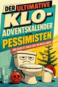 Cover-Bild zum Titel 'Der ultimative Klo-Adventskalender für Pessimisten' von 'Anton Kaiser'