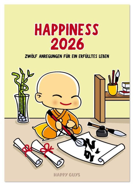 Happiness 2026 (Wandkalender 2026 DIN A3 hoch), CALVENDO Monatskalender - Bernhard Moestl Nemeth