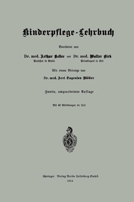 Kinderpflege - Lehrbuch - 
