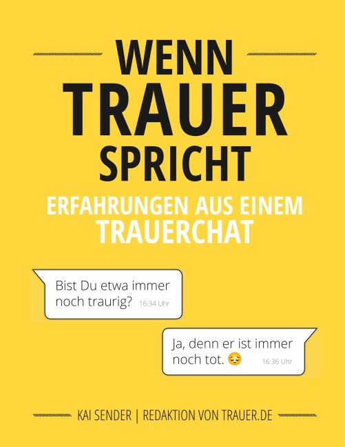 Wenn Trauer spricht - Kai Sender