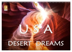 Cover-Bild zum Titel 'USA Desert Dreams (Wandkalender 2027 DIN A3 quer), CALVENDO Monatskalender' von 'Oliver Jerneizig'