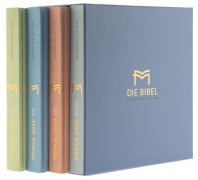 Cover-Bild zum Titel 'Menge 2020 (Bibel) - Journaling Edition - 4 Bände im Schuber' von ''