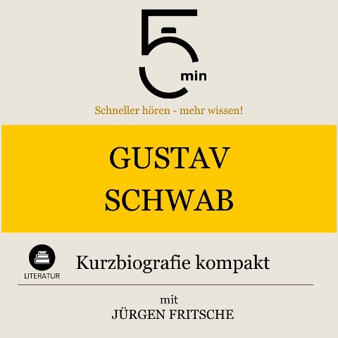 Gustav Schwab: Kurzbiografie kompakt - Jürgen Fritsche, Minuten, Minuten Biografien