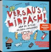 Cover-Bild zum Titel 'Versau's einfach! Dein unperfekter Kritzel-Block' von 'Micha Marx'