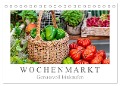 Wochenmarkt - Genussvoll Einkaufen (Tischkalender 2024 DIN A5 quer), CALVENDO Monatskalender - Dieter Meyer