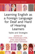 Cover-Bild zum Titel 'Learning English as a Foreign Language for Deaf and Hard of Hearing Learners' von ''
