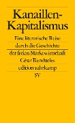 Cover-Bild zum Titel 'Kanaillen-Kapitalismus' von 'César Rendueles'