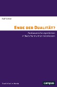 Cover-Bild zum Titel 'Ende der Dualität?' von 'Ralf Götze'