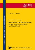 Cover-Bild zum Titel 'Materialien zur Energiewende' von ''