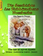 Cover-Bild zum Titel 'Die Geschichte des Eichhörnchens Nussbacke' von 'Klaus-Dieter Sedlacek, Beatrix Potter'