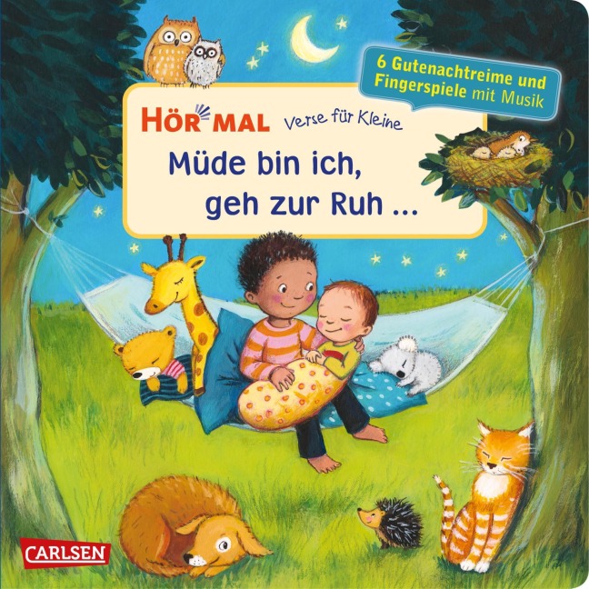 Hör mal (Soundbuch): Verse für Kleine: Müde bin ich, geh zur Ruh ... - 