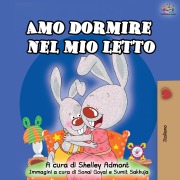Cover-Bild zum Titel 'Amo dormire nel mio letto' von 'Shelley Admont, Kidkiddos Books'