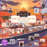Cover-Bild zum Titel 'Die Welt von Agatha Christie: Tod auf dem Nil' von 'Christie Agatha'