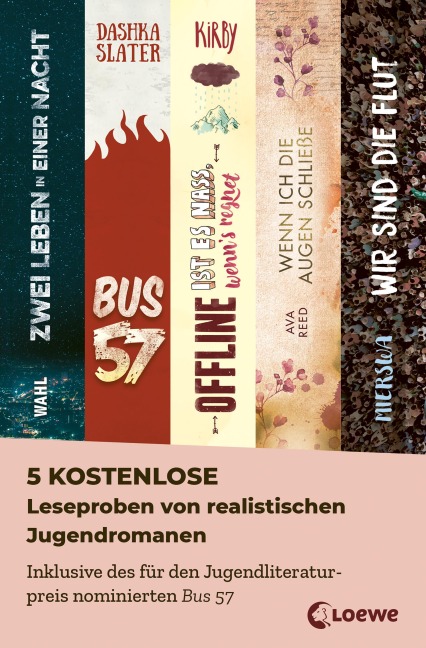 5 kostenlose Leseproben von realistischen Jugendromanen - 