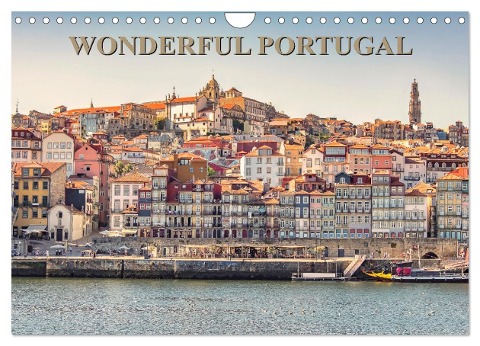 Wonderful Portugal (Wall Calendar 2024 DIN A4 landscape), CALVENDO 12 Month Wall Calendar - Manjik Pictures
