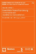 Cover-Bild zum Titel 'Gewerbliche Prozessfinanzierung in internationalen Investitionsschiedsverfahren' von 'Alexander Hoffmann'