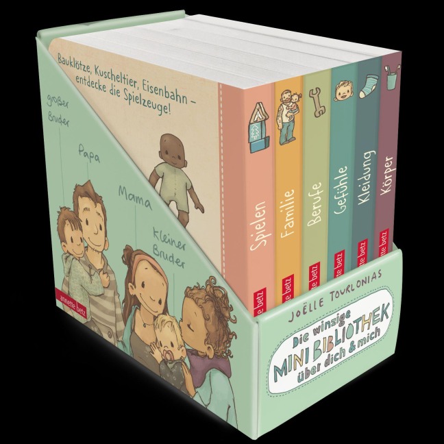 Die winzige Mini-Bibliothek über dich & mich (Die Mini-Bibliothek der Wörter) - Joëlle Tourlonias