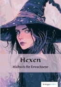 Cover-Bild zum Titel 'Hexen - Malbuch für Erwachsene' von 'SoniqueColors'