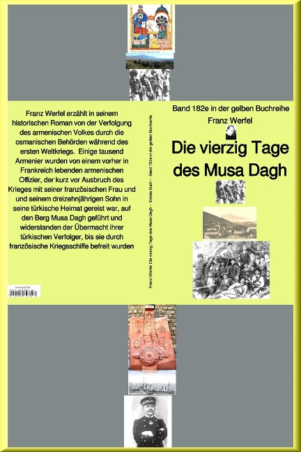 Franz Werfel: Die vierzig Tage des Musa Dagh - Band 182e in der gelben Buchreihe - bei Jürgen Ruszkowski - Franz Werfel