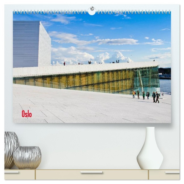 Oslo (hochwertiger Premium Wandkalender 2026 DIN A2 quer), Kunstdruck in Hochglanz - Andrea Koch