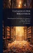 Cover-Bild zum Titel 'Catalogus Der Bibliotheek' von ''