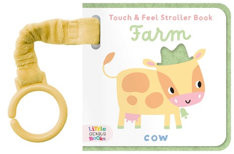 Touch & Feel Stroller Book - Farm - Little Genius Books