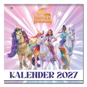 Cover-Bild zum Titel 'Unicorn Academy: Wandkalender 2027' von 'Panini'