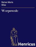 Cover-Bild zum Titel 'Worpswede' von 'Rainer Maria Rilke'