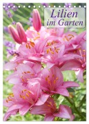 Lilien im Garten (Tischkalender 2026 DIN A5 hoch), CALVENDO Monatskalender - Gisela Kruse