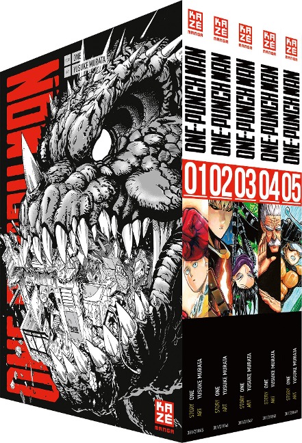 ONE-PUNCH MAN - Box mit Band 1-5 - Yusuke Murata, ONE